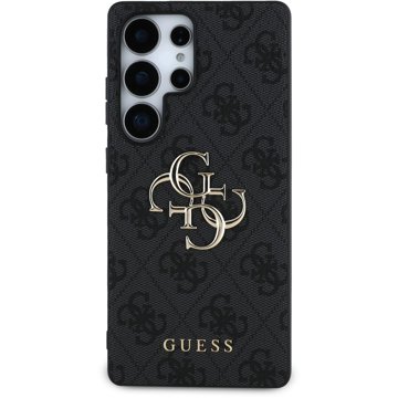 

Guess PU 4G Metal Logo Zadní Kryt pro Samsung Galaxy S25 Ultra Grey