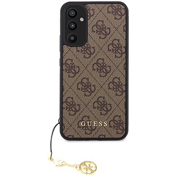 

Guess 4G Charms Zadní Kryt pro Samsung Galaxy A34 5G Brown