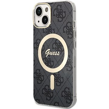 

Guess IML 4G MagSafe Zadní Kryt pro iPhone 15 Black