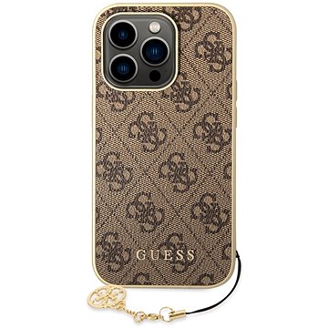 

Guess 4G Charms Zadní Kryt pro iPhone 14 Pro Brown