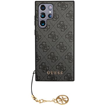 

Guess 4G Charms Zadní Kryt pro Samsung Galaxy S24 Ultra Grey