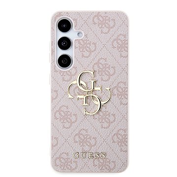 

Guess PU 4G Metal Logo Zadní Kryt pro Samsung Galaxy S24 Pink