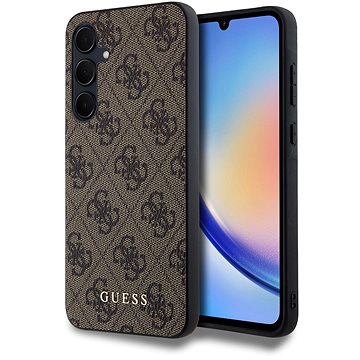 

Guess 4G Zadní Kryt pro Samsung Galaxy A35 5G Brown