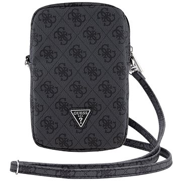 

Guess PU 4G Triangle Logo Taška na Telefon se Zipem Black