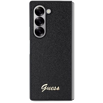

Guess PC/TPU Glitter Flakes Metal Logo Zadní Kryt pro Samsung Galaxy Z Fold6 Black