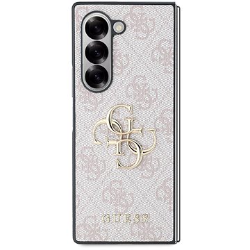 

Guess PU 4G Metal Logo Zadní Kryt pro Samsung Galaxy Z Fold6 Pink