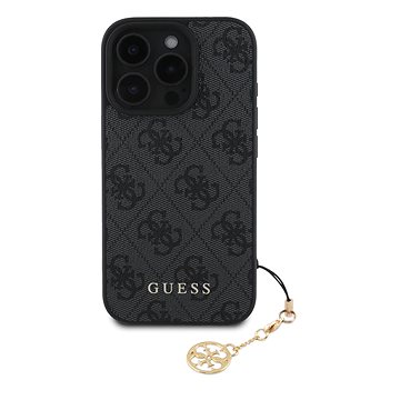 

Guess 4G Charm Zadní Kryt pro iPhone 16 Pro Grey