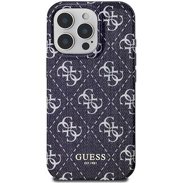 

Guess IML Denim Effect MagSafe Zadní Kryt pro iPhone 16 Pro Max Dark Blue