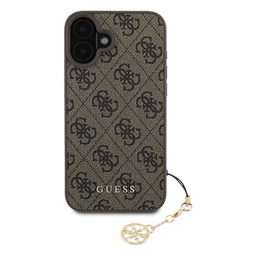 

Guess 4G Charm Zadní Kryt pro iPhone 16 Brown