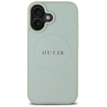

Guess PU Grained Classic Logo MagSafe Zadní Kryt pro iPhone 16 Green
