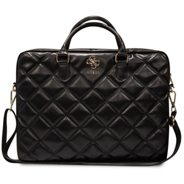 

Guess PU Quilted 4G Metal Logo Taška na Notebook 15/16" Black