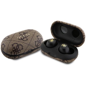 

Guess PU 4G Metal Logo TWS Brown