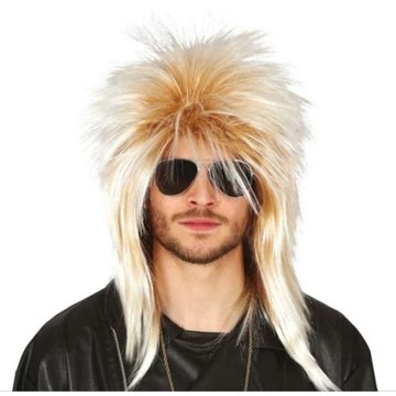 GUIRCA Blond paruka rocker