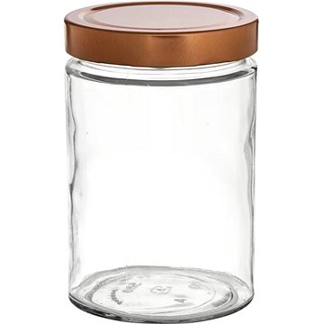 

Gastro Dóza na potraviny 580 ml, sada 6 ks, měděné víčko