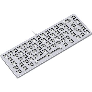 

Glorious GMMK V2 65% Compact - Barebone, ANSI, bílá