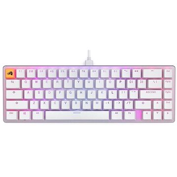 

Glorious GMMK V2 65% Compact - Fox Switches, bílá - US