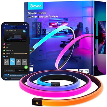 

Govee Neon RGBIC LED podsvícení stolu