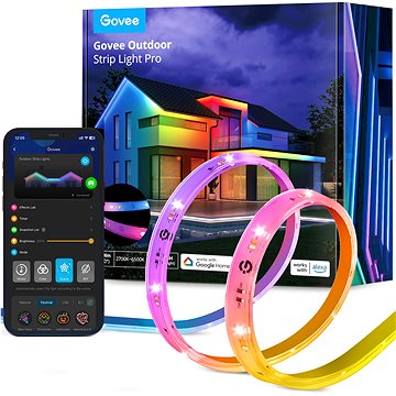 

Govee Outdoor Pro SMART RGBICWW LED, 10 m, venkovní