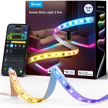

Govee Strip Light 2 Pro RGBICWW Matter, 5 m
