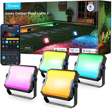 

Govee Flood Lights 2 venkovní SMART LED světla 4ks