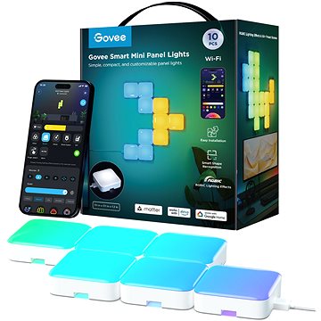 

Govee Smart mini RGBIC panely - 10ks