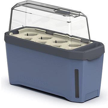 

Gusta Garden HARRY HERBS samozavlažovací truhlík s víkem, modrý