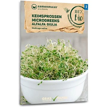 

Gusta Garden Microgreens Alfalfa (Tolice vojtěška) 1ks