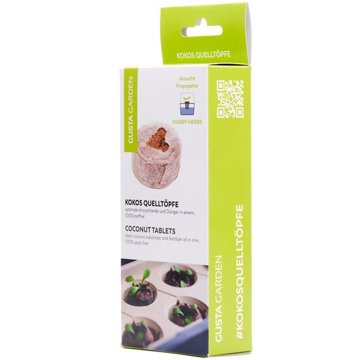 

Gusta Garden HARRY HERBS Kokosové startovací tablety 16 ks