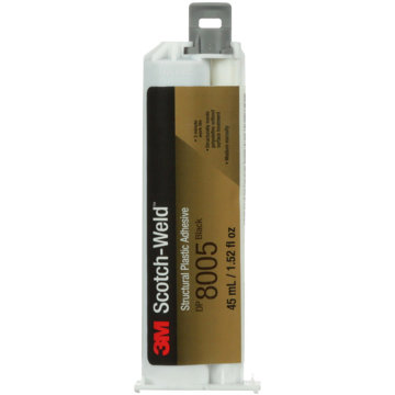 

3M Scotch-Weld™ 2K akrylátové lepidlo na LSE plasty DP8005, černé, 45 ml (10:1)