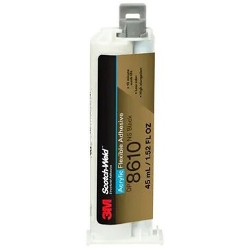 

3M Scotch-Weld™ flexibilní akrylátové lepidlo DP8610NS, černé, 45 ml (10:1)