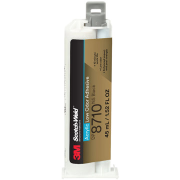 

3M Scotch-Weld™ akrylátové lepidlo DP8710, černé, 45 ml (10:1)