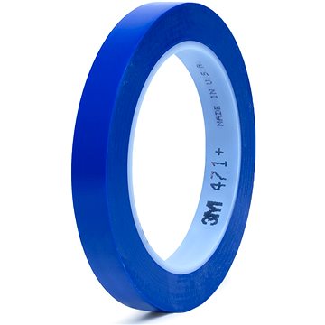 

3M vinylová maskovací a airbrushová páska páska 471+, Indigo, 12 mm