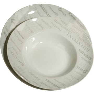 

H&D Home Design talíř z porcelánu na těstoviny 27 x27 x 6 cm