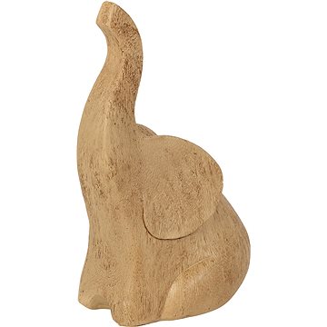 

H&L Soška Slon Up 17,5 cm světle hnědá matná