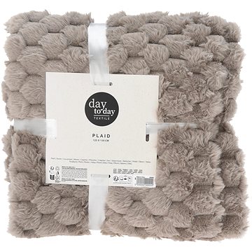 

H&L Bumpy 150 × 125 cm, taupe