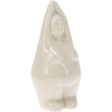 

H&L Soška Jóga, 9 cm, béžová