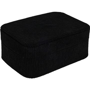 

H&L Šperkovnice se zrcátkem, 19cm, černá