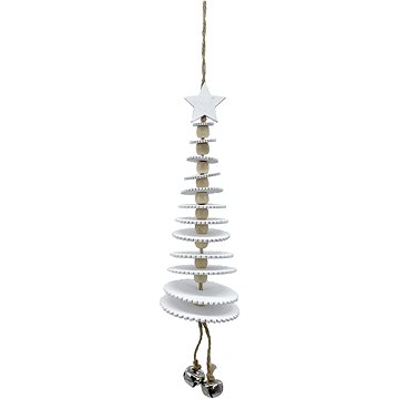

H&L Vánoční dekorace - závěsný stromek natural, 30cm