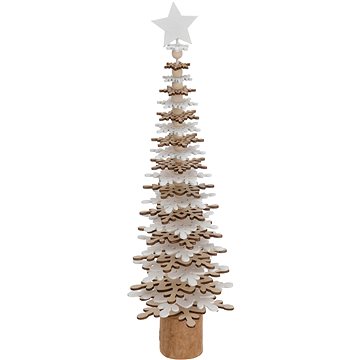 

H&L Vánoční dekorace - stromek natural, skandinávský styl, 40 cm