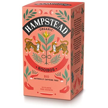 

Hampstead Tea BIO Rooibos červený čaj 20 ks