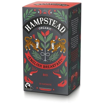 

Hampstead Tea BIO Černý čaj English Breakfast 20 ks