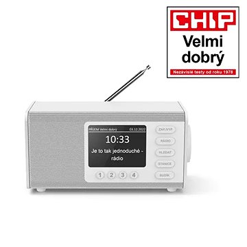 

Hama DR1000, FM/DAB/DAB+, bílé