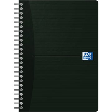 OXFORD Essentials Black A5, 90 listů, linkovaný