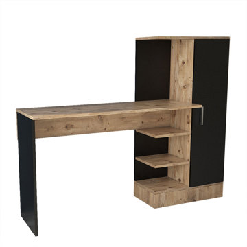 Hanah Home Study desk CT2 - AB Atlantic, pine black