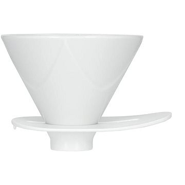 

Hario One Pour Dripper Mugen V60, keramický, bílý