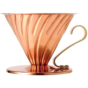 

Hario Dripper V60-02, měděný, zlatý