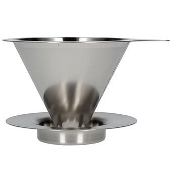 

Hario Dripper V60-01, kovový s kovovou základnou