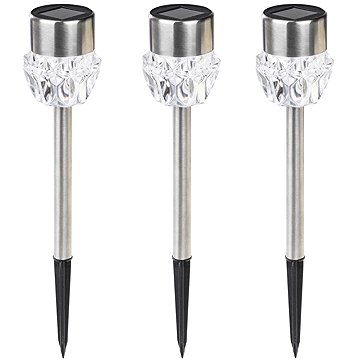 

Haushalt Solární osvětlení Crystal, 3 ks