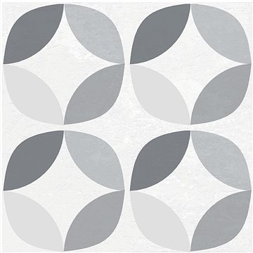 

Samolepicí podlahové čtverce "geometrický vzor", 2745056, 11 ks = 1m2