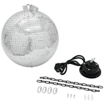 

Eurolite Zrcadlová koule 30cm SET, včetně motorku